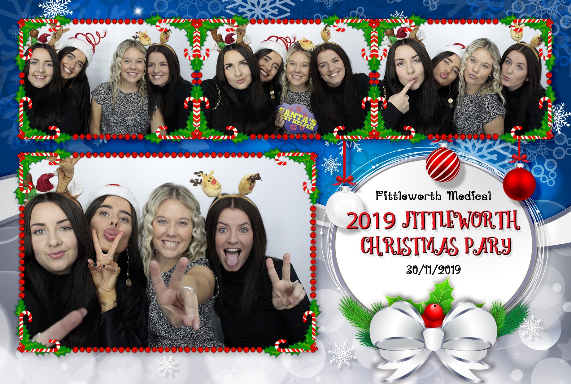 Fittleworth Medical Christmas Party | View more photos from the event at gallery.myphotoboothexperience.co.uk/u/MyPhotoBoothExperienceLtd/Fittleworth-Medical-Christmas-Party